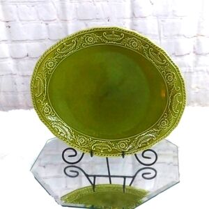 Canonsburg Pottery Company Vintage Rare  Platter 50,s 12Wx14 L